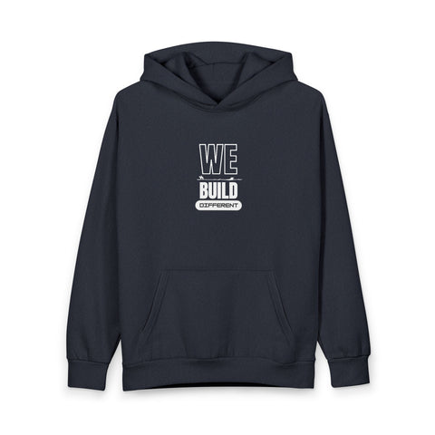 Minimalist Hoodie — We build different