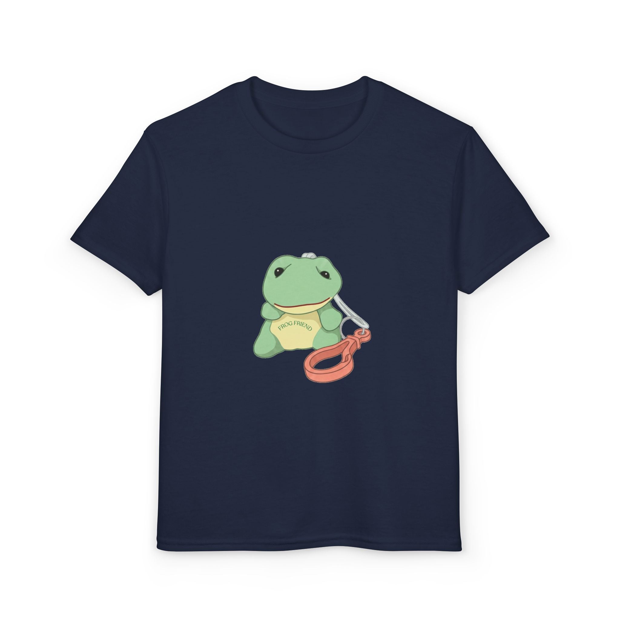 Kids T-Shirt — Cute Green Frogy