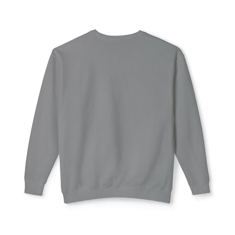 Lirios Floral Crewneck Sweatshirt — White Lily Botanical Graphic