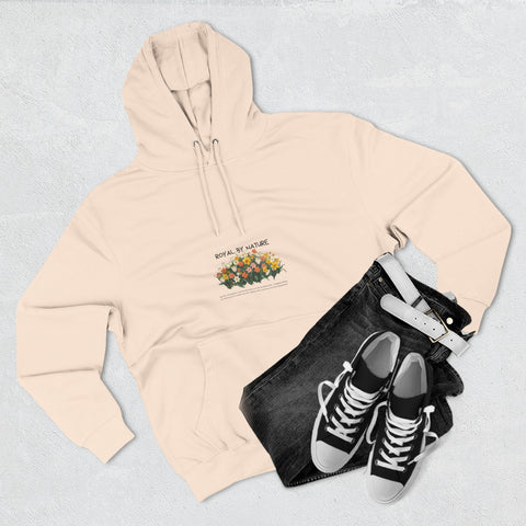 Floral Bouquet Hoodie — 'You Are My Favorite' Minimal Chest Print