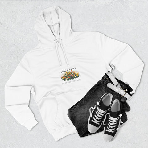 Floral Bouquet Hoodie — 'You Are My Favorite' Minimal Chest Print