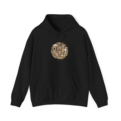 Mushroom Circle Hoodie | grunge revival, plaid comeback