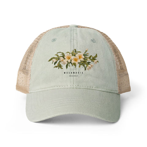 Women's Washed Mesh-Back Cap