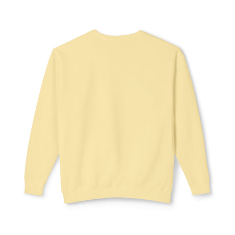Lirios Floral Crewneck Sweatshirt — White Lily Botanical Graphic