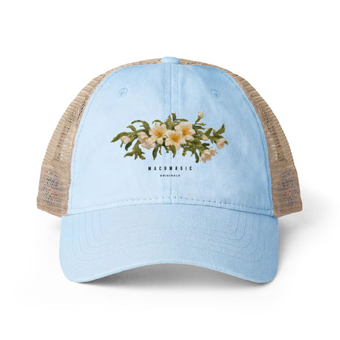 Women's Washed Mesh-Back Cap