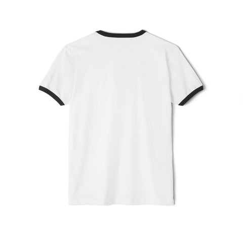 404 Not Found Retro Ringer Tee — Tech Humor Graphic T-Shirt