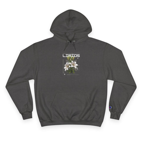 Floral 'Lritos' Champion Hoodie — Vintage Blossom Graphic Pullover