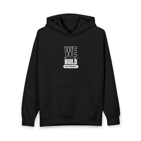 Minimalist Hoodie — We build different