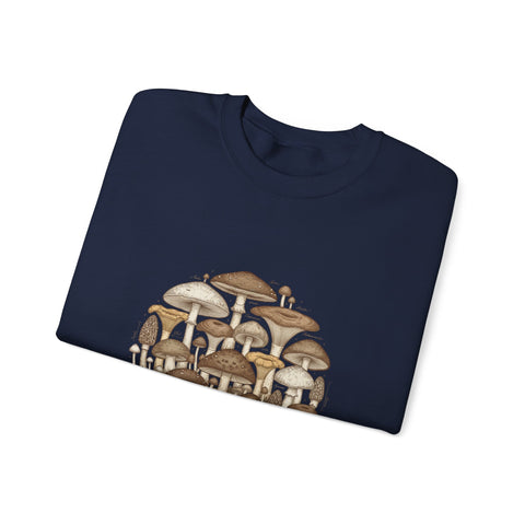 Mushroom Cluster Crewneck Sweatshirt | grunge shirt, flannel aesthetic