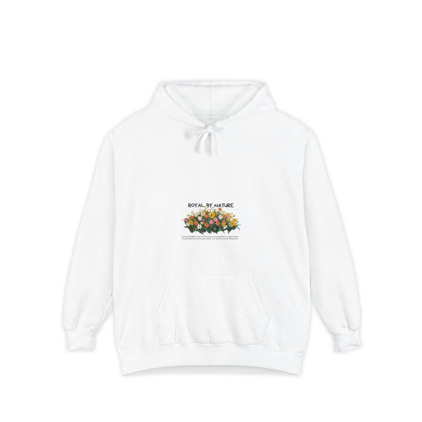 Floral Row Hoodie —  Garden Graphic