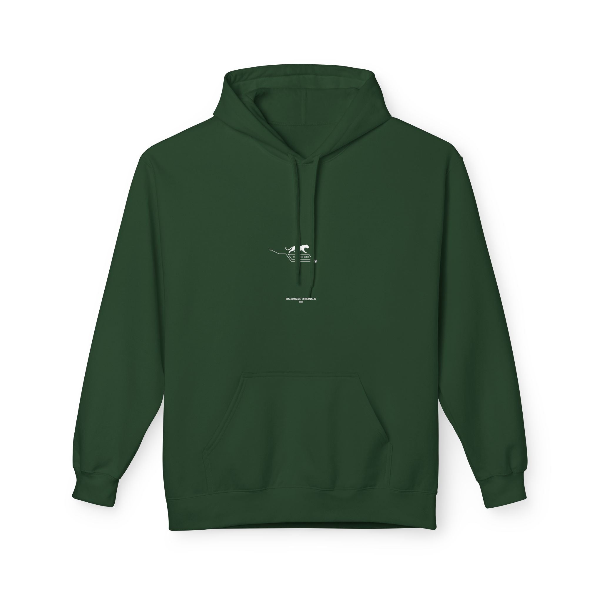 Minimalist Canoe Graphic Hoodie — Adventure Outdoor Pullover