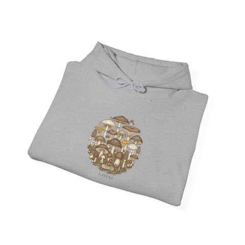 Mushroom Circle Hoodie | grunge revival, plaid comeback