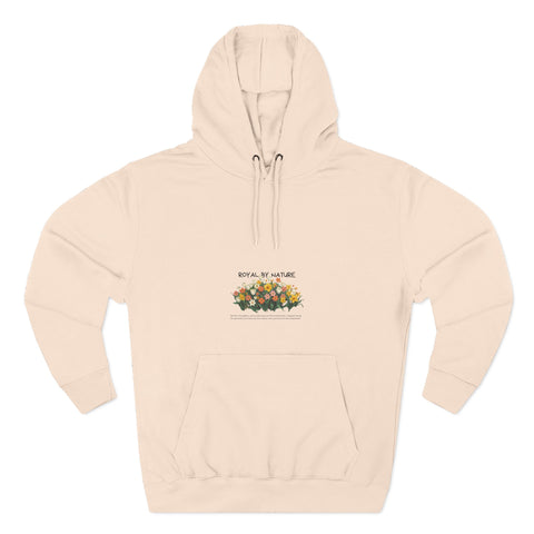 Floral Bouquet Hoodie — 'You Are My Favorite' Minimal Chest Print