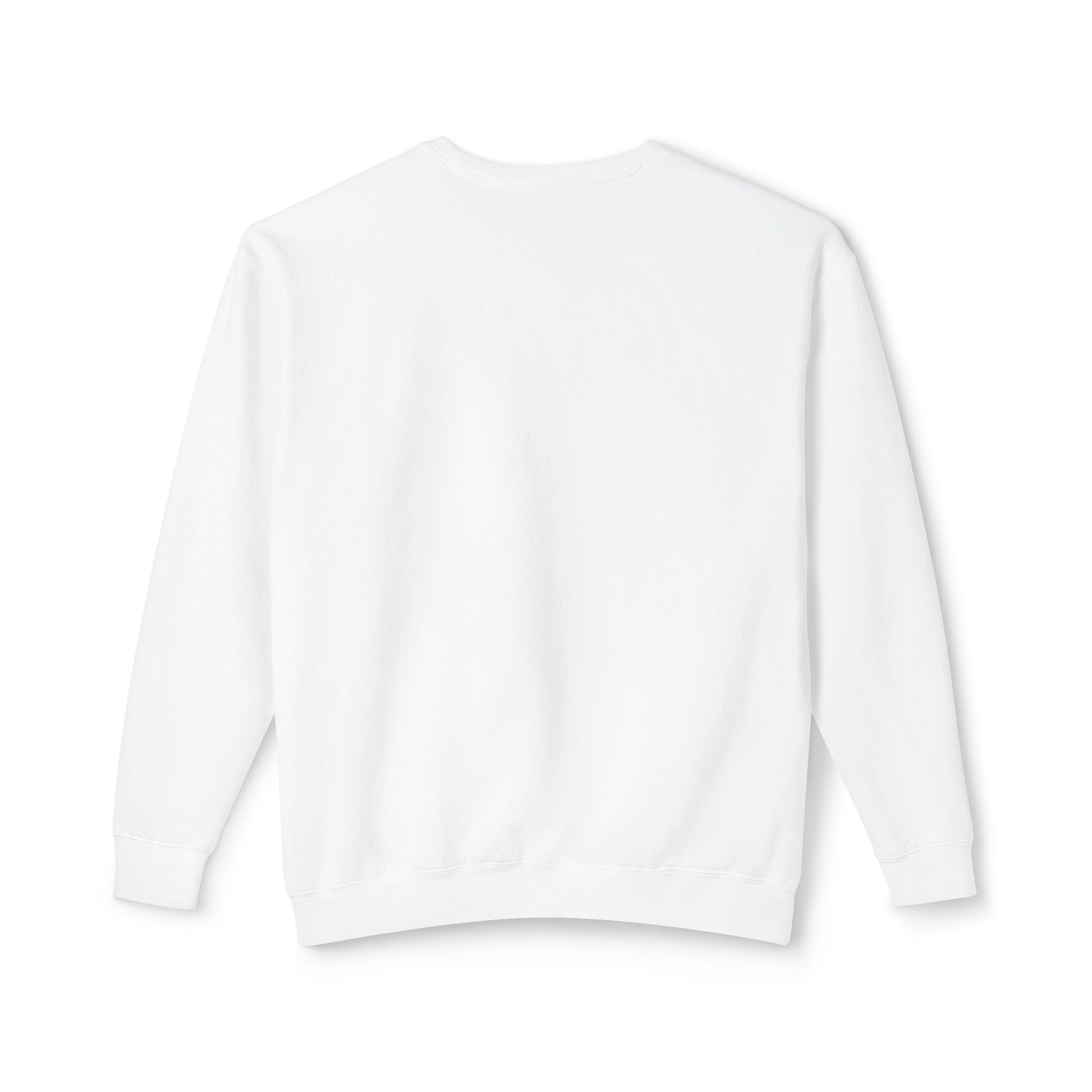 Lirios Floral Crewneck Sweatshirt — White Lily Botanical Graphic