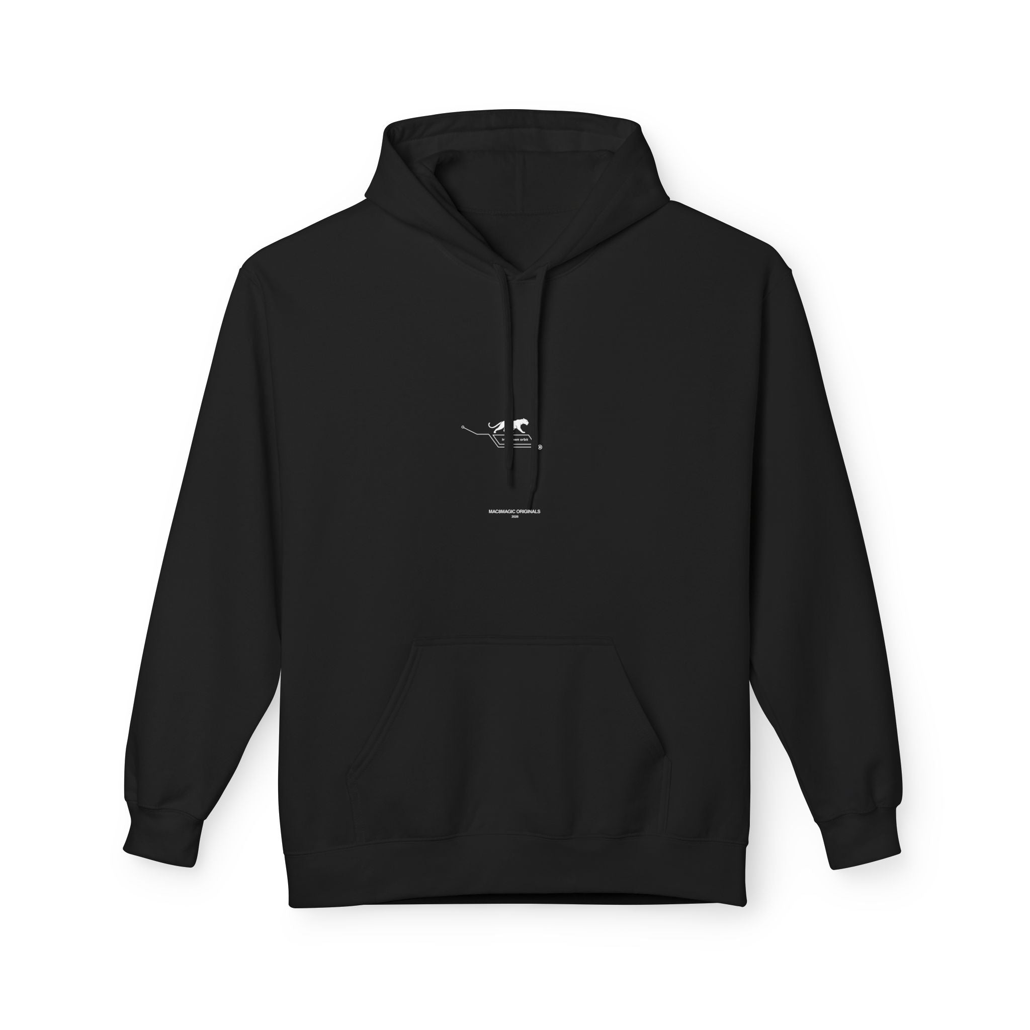 Minimalist Canoe Graphic Hoodie — Adventure Outdoor Pullover