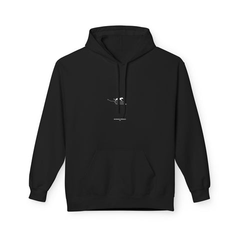 Minimalist Canoe Graphic Hoodie — Adventure Outdoor Pullover