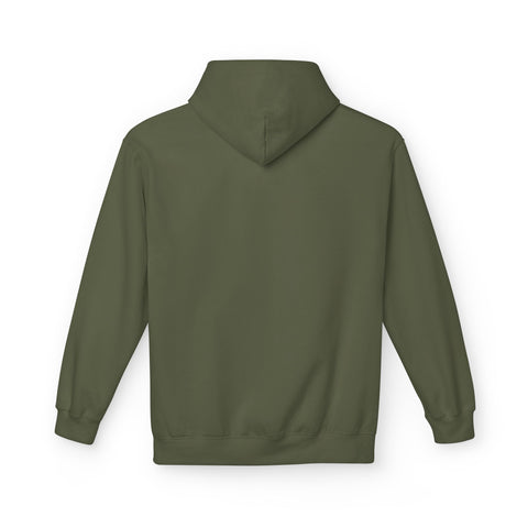 Hoodie - Vintage Forest Photo Hoodie with Minimalist Text
