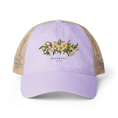 Women's Washed Mesh-Back Cap