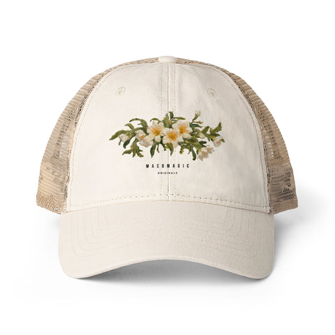 Women's Washed Mesh-Back Cap