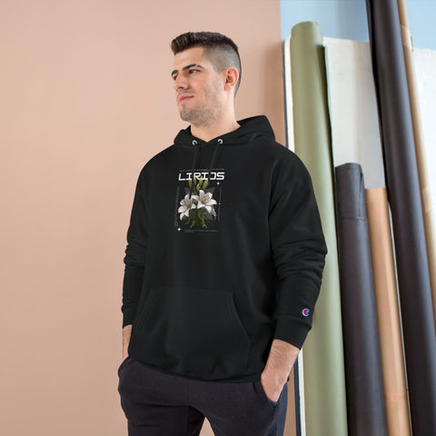 Floral 'Lritos' Champion Hoodie — Vintage Blossom Graphic Pullover