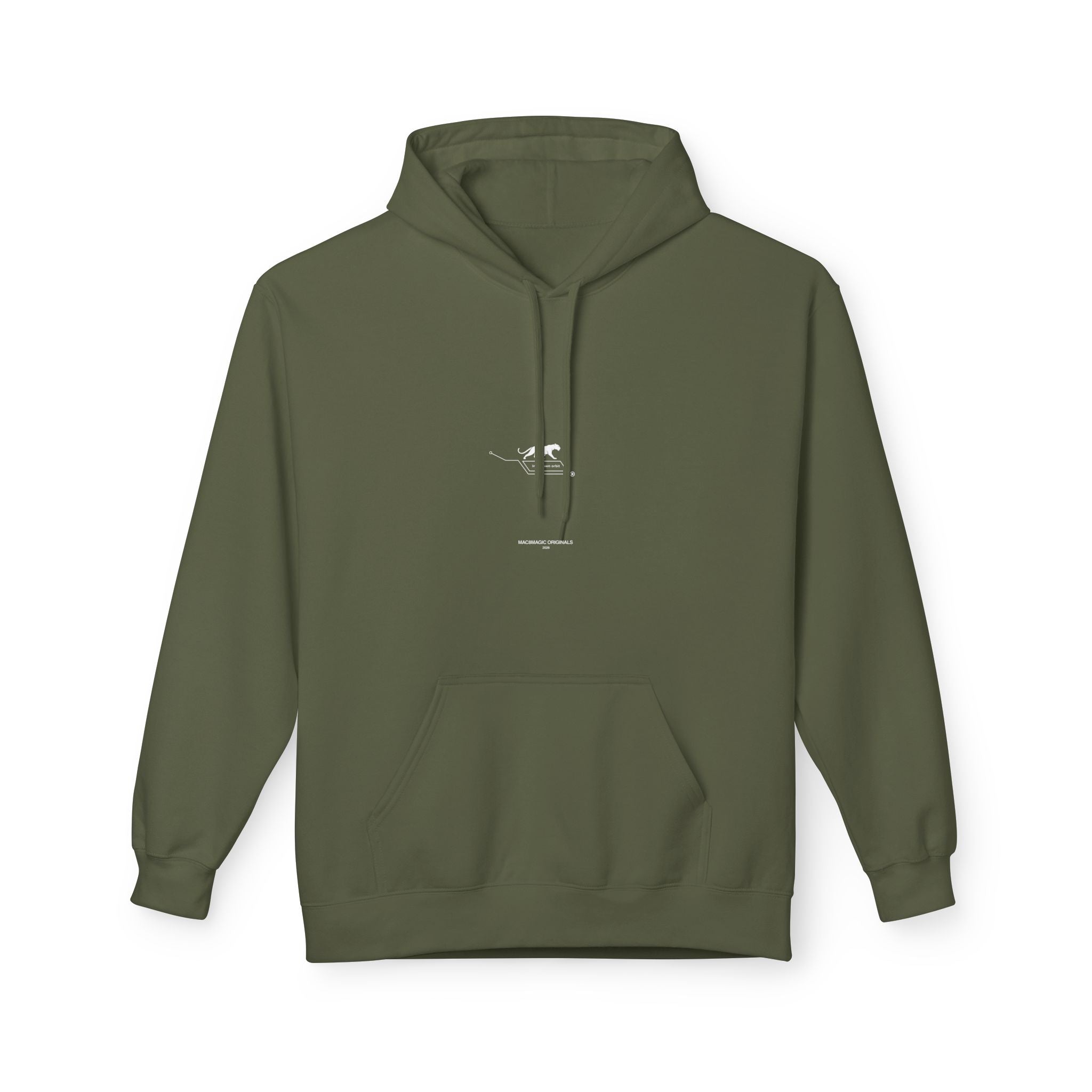 Minimalist Canoe Graphic Hoodie — Adventure Outdoor Pullover