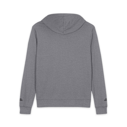 Bear Logo Full‑Zip Hoodie – Minimal Outdoor Graphic Zip-Up