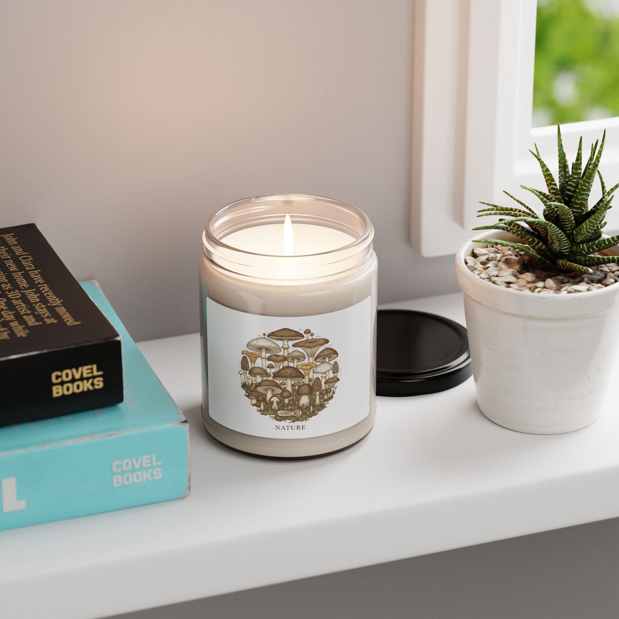 Mushroom Cluster Candle | Soy Candle, Grunge Plaid Aesthetic