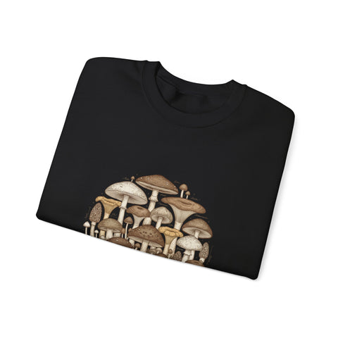 Mushroom Cluster Crewneck Sweatshirt | grunge shirt, flannel aesthetic