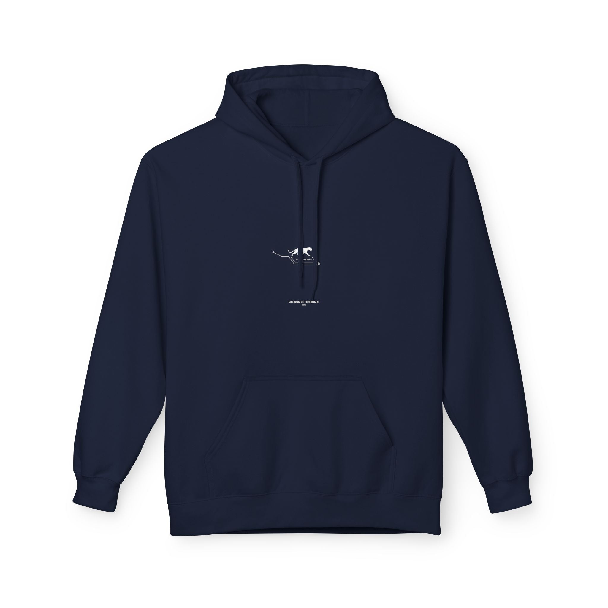 Minimalist Canoe Graphic Hoodie — Adventure Outdoor Pullover